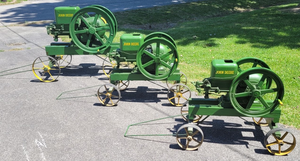 Bill Barnes public auction July 16 John Deere Hit and miss collection